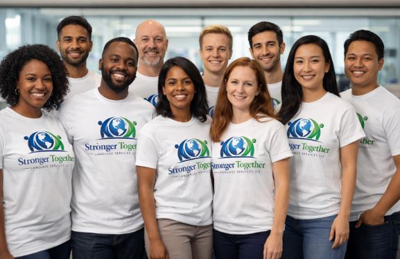 The Stronger Together Language Services team